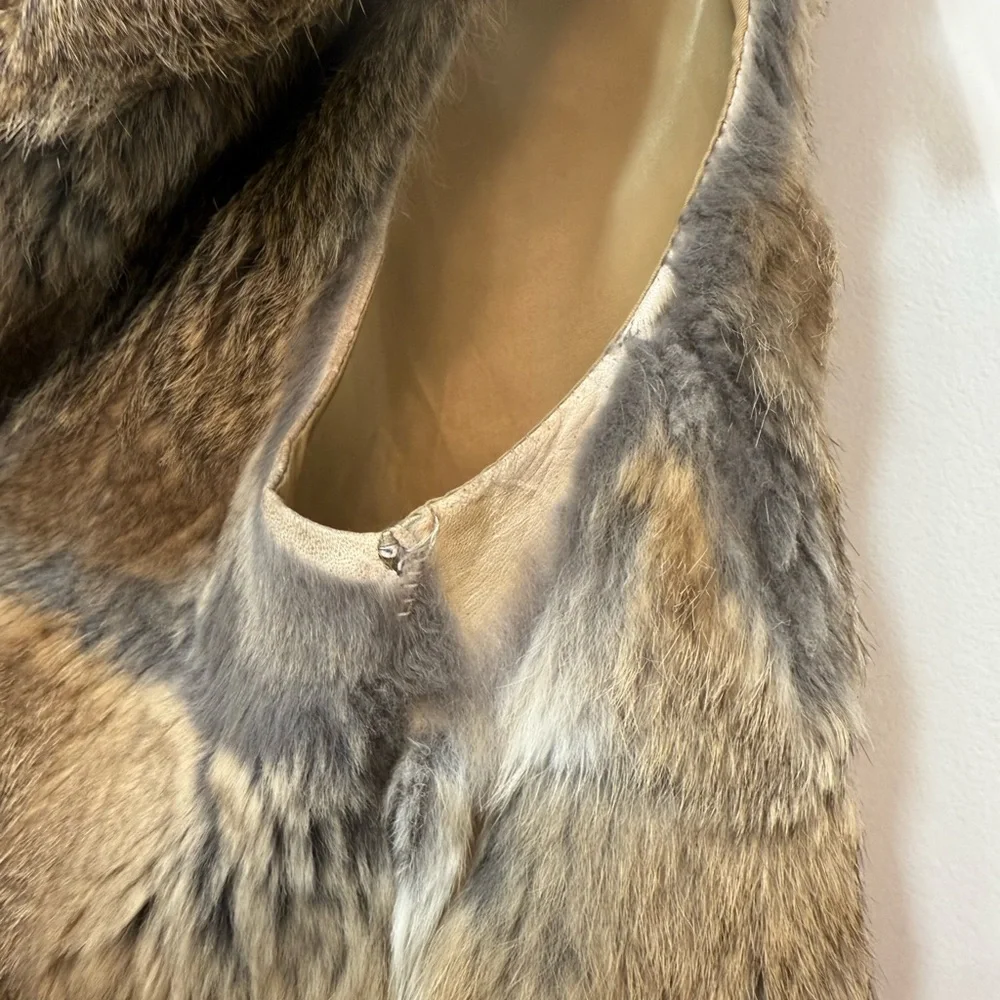 Rabbit Fur Vest